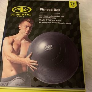 Fitness Ball 75cm Box includes Pump!